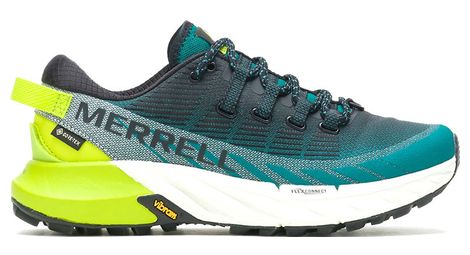 Merrell agility peak 4 gtx women's trail shoes blue