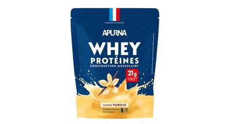 apurna vanilla whey protein 350g