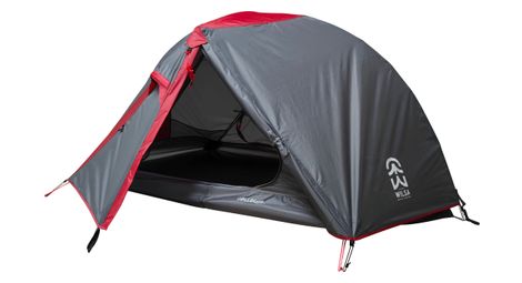 Tente challenger gris et rouge wilsa
