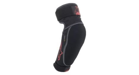 Coderas alpinestars vector negro / rojo