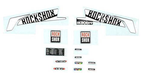 Autocollant rockshox kit boxxer 26/27.5