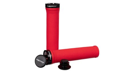 Paire de grips neatt one lock rouge