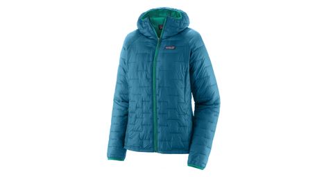 Patagonia Micro Puff Hoody Women Blau L