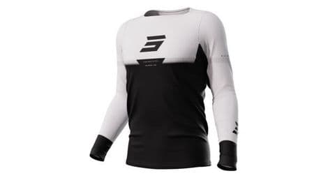 Maillot manches longues shot rogue stok blanc