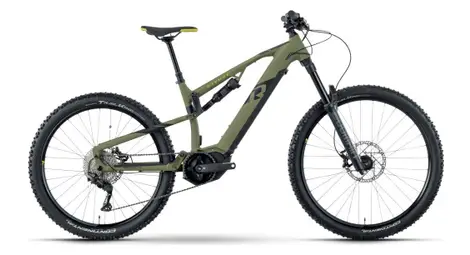 Gereviseerd product - volledig geveerde elektrische mountainbike r raymon trailray 160e 8.0 29 / 27.5'' shimano deore 10v groen 2022