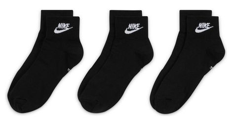 Chaussettes nike sportswear everyday essential noir blanc