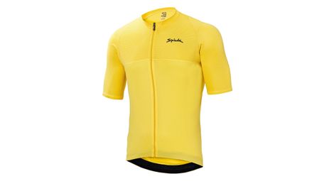 Maillot manches courtes spiuk anatomic jaune