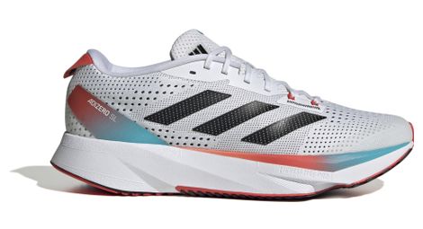 Chaussures de running adidas performance adizero sl blanc bleu rouge