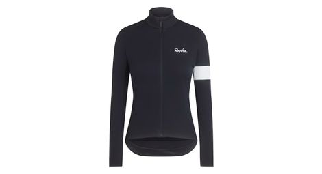 Veste rapha hiver core noir blanc femme