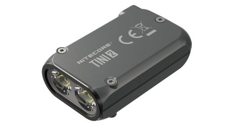 Lampe de poche tini 2 grise 500 lumens