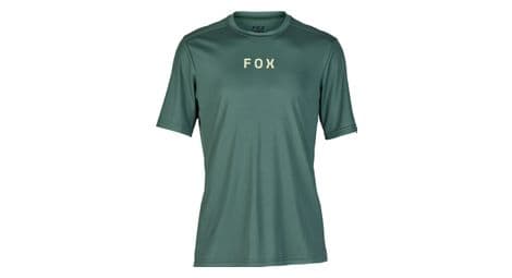 Maillot manches courtes fox ranger moth vert