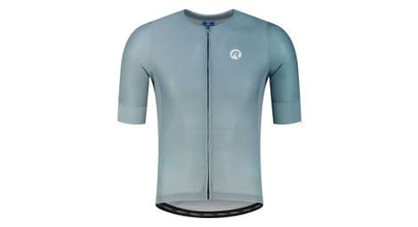 Maillot manches courtes velo rogelli blaze - homme - turquoise