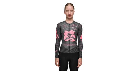 Maillot de manga larga Maap Spectrum Pro Air 3.0 negro para mujer