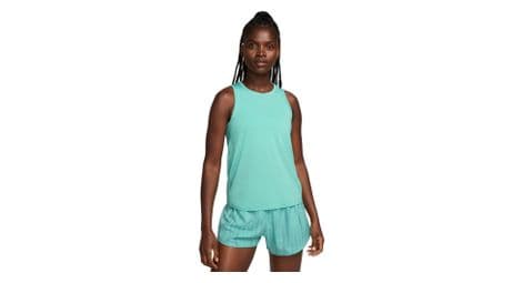 Débardeur nike one classic vert femme