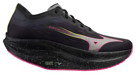 Zapatillas de Running Mizuno Wave Rebellion Pro 2 Negro/Rosa Hombre