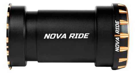 Boitier de pédalier nova ride bbright shimano or
