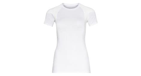 Maillot manches courtes odlo active spine 2 0 blanc femme
