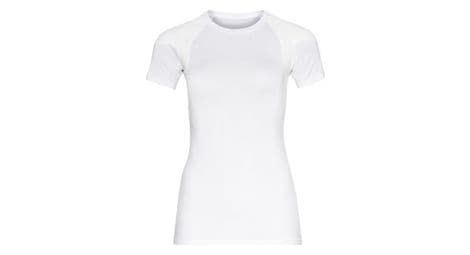 Maillot manches courtes odlo active spine 2.0 blanc femme 