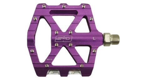 Pédales Plates BMX SD Flatpedal V2 Expert Violet