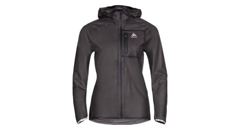 Odlo Zeroweight Dual Dry Wasserdichte Jacke Schwarz Damen