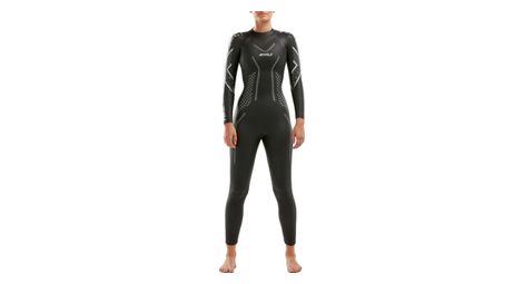 Traje completo de neopreno 2xu propel p:2 para mujer, negro / textural geo