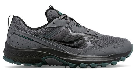 Saucony excursion tr16 gtx grigio nero scarpe da trail uomo