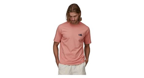T shirt bio patagonia 73 skyline rose