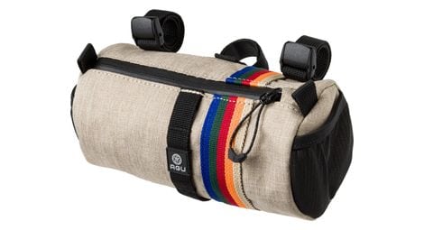 Sacoche de cadre agu roll bag venture 1.5l vintage beige