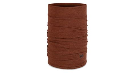 Unisex buff merino midweight choker brown