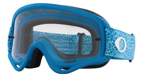 Masque oakley o-frame mx blue crackle / verres clear / ref: oo7029-84