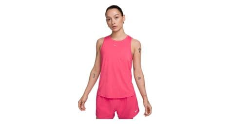 Débardeur nike one classic rose femme