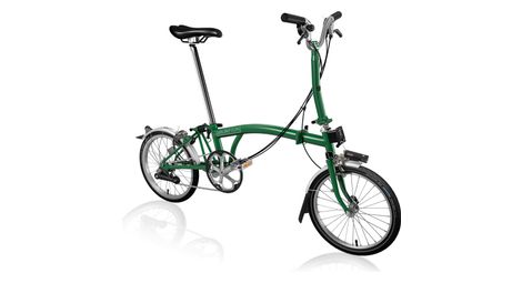 Velo pliant brompton c line explore guidon medium racing green