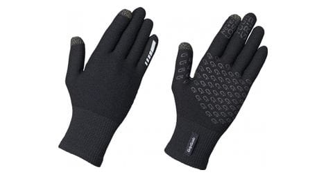 Gants longs gripgrab primavera merino ii noir