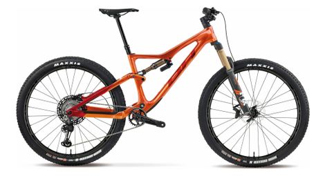 Vtt tout-suspendu bh bikes lynx trail carbon 9.9 shimano xtr 12v 720 wh 29 orange 2022