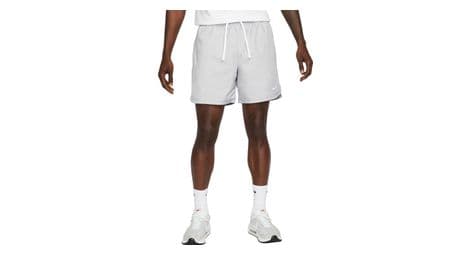 Nike sportswear sport essentials shorts grey white l