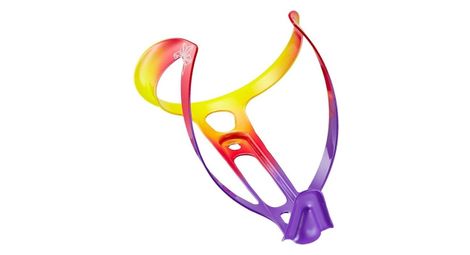 Supacaz Fly Cage Limited (Alu) - Neon Lila & Rot & Gelb