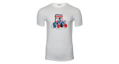 T shirt lebram x sports d epoque place de l etoile blanc