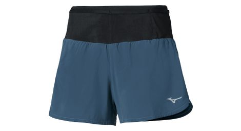 Pantaloncini Mizuno Multi Pocket Blu Donna