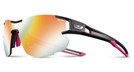 Lunettes femme julbo aerolite reactiv performance 1-3 noir / rose