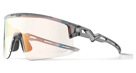 Gafas de ciclismo fotocromáticas protección UV negro