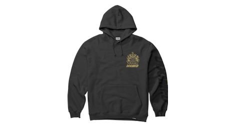 Sweat a capuche doomed crest noir