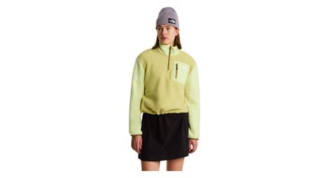 Forro polar The North Face Yumiori 1/4 Zip Amarillo Mujer