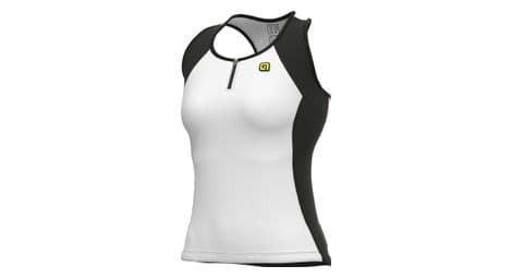 Maillot femme ale color block blanc