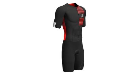 Combinaison trifonction aero ss trisuit noir rouge
