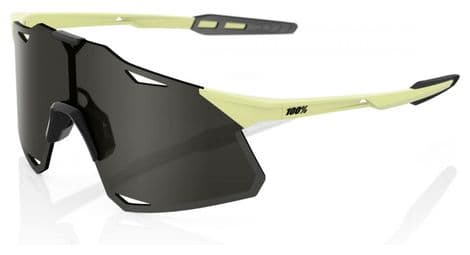 100% gafas de sol hypercraft soft tact yellow - lente ahumada