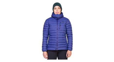 Mountain equipment chaqueta con capucha earthrise para mujer púrpura l