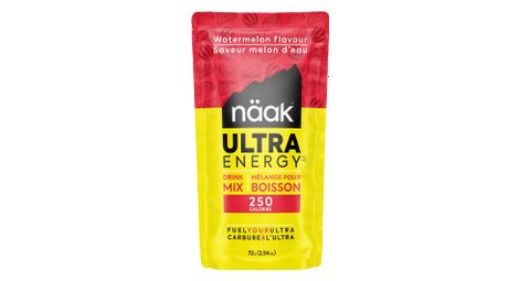 Sachet de boisson energetique naak ultra energy pasteque 72g