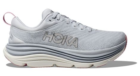 Chaussures Running Hoka Gaviota 5 Large D Bleu/Rose Femme