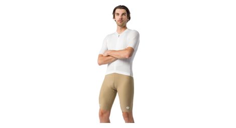 Culotte corto Castelli Espresso 2 Beige Hombre