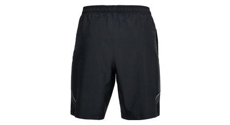Under armour woven graphic short 8 1309651 001 homme short noir